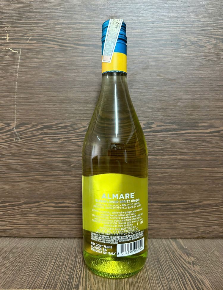 Almare Elderflower Spritz (Hugo) <5% ABV*